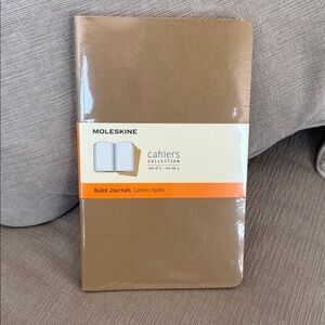 Moleskine Cahiers Collection Tan ruled journal